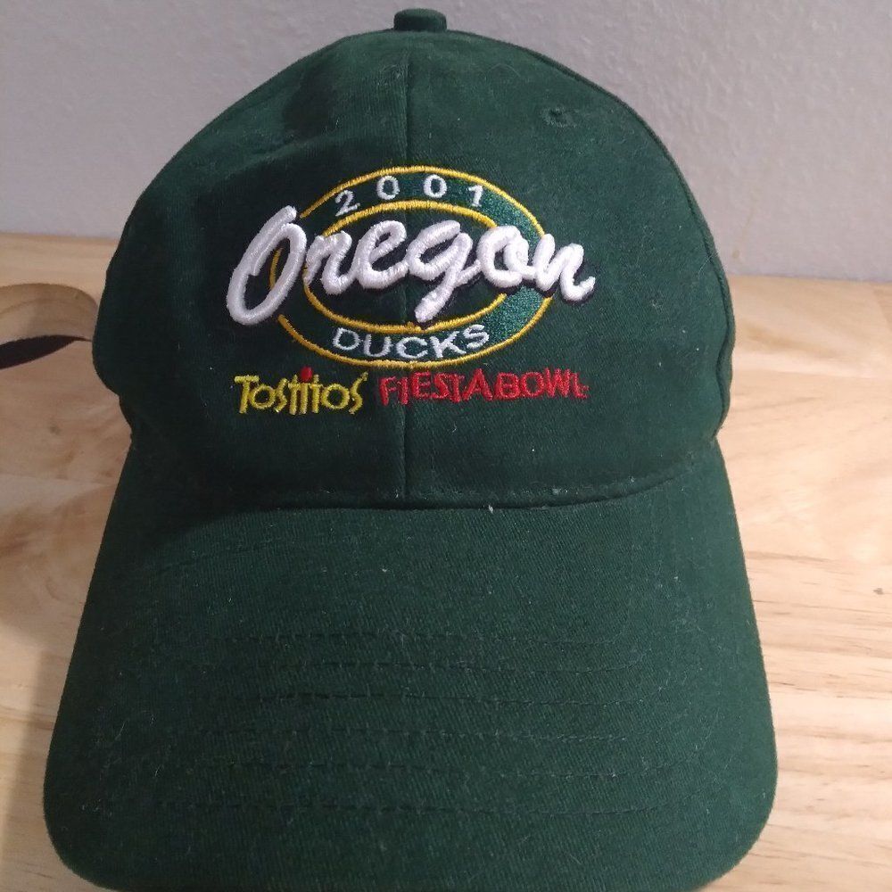 Vintage Oregon Ducks Fiesta Bowl 01 Strap Back Hat